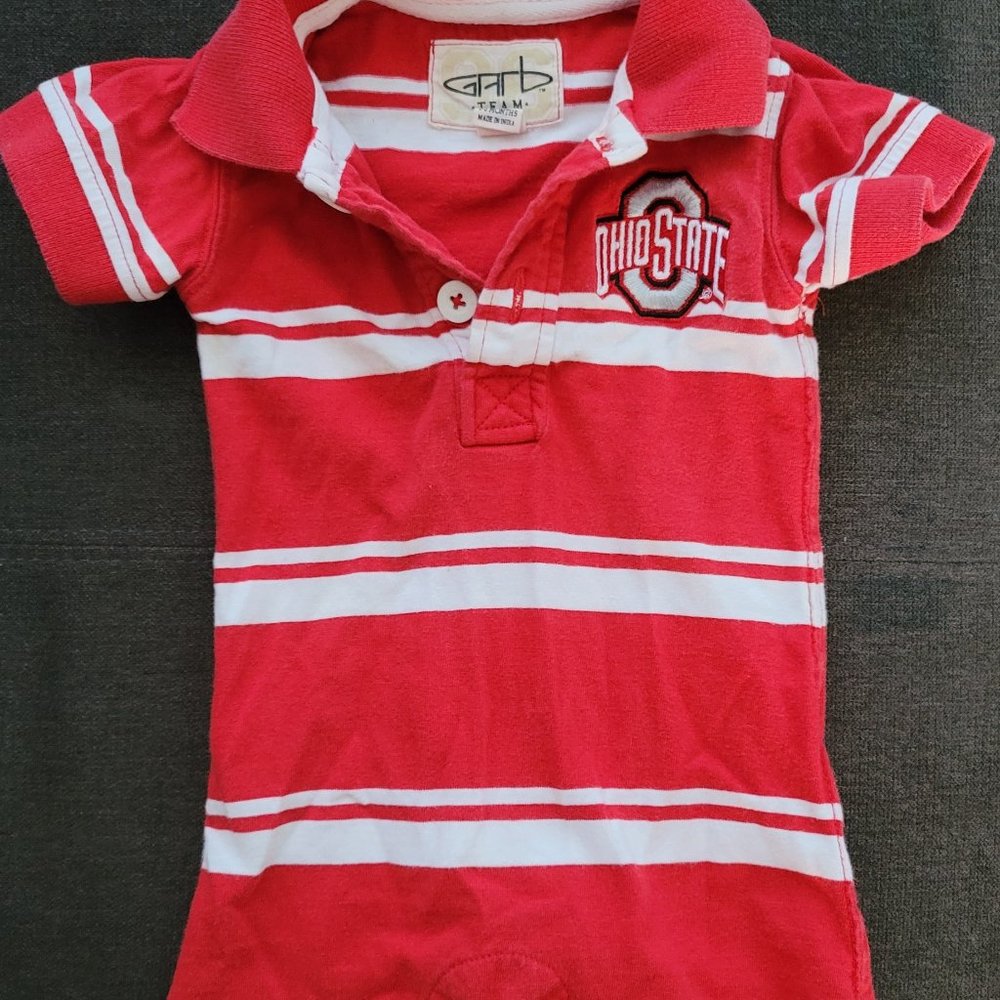 Ohio State Romper